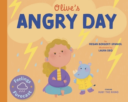 Library Binding Olive's Angry Day Book
