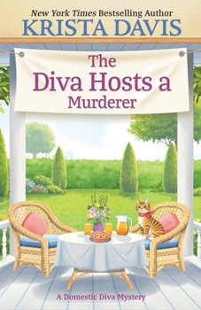 Paperback The Diva Hosts a Murderer [Large Print] Book
