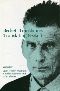 Hardcover Beckett Translating/Translating Beckett Book