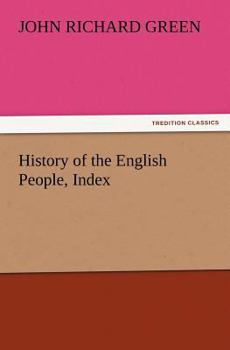 Paperback History of the English People, Index Book