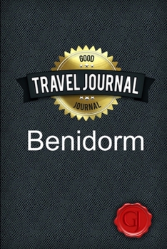 Paperback Travel Journal Benidorm Book