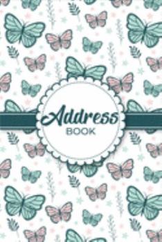 Paperback Address Book: Mini Contact Book Organizer with Alphabetical for Record Names, Address Email, Phone Book