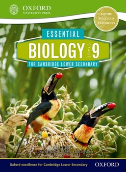 Paperback Essential Biology for Cambridge Lower Secondary Stage 9 Student Book
