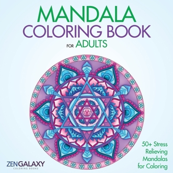 Paperback Mandala Coloring Book: 50+ Mandala Designs for Stress Relief Book