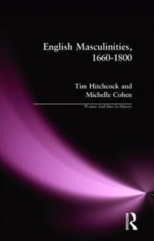 Paperback English Masculinities, 1660-1800 Book