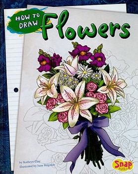 Hardcover How to Draw Flowers Book