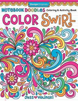 Paperback Notebook Doodles Color Swirl: Coloring & Activity Book