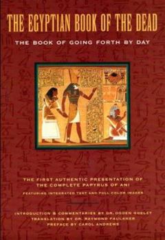 Paperback The Egyptian Book of the Dead: The Book of Going Forth by Day Book