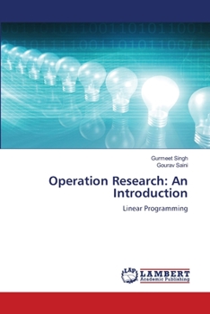 Paperback Operation Research: An Introduction Book