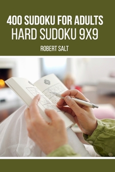 Paperback 400 Sudoku for adults: Hard Sudoku 9x9 Book