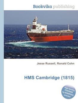 Paperback HMS Cambridge (1815) Book
