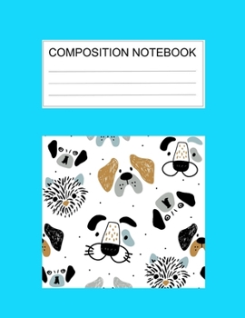 Paperback Composition notebook: Ruled (8.5 x 11 in), 110 Pages: Diary Book For Girl, Journal Notebook For Kids, Writing Journal Lined, Cute Pets (8.5 Book