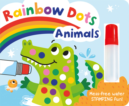 Hardcover Rainbow Dots Animals Book