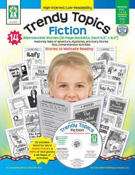 Paperback Trendy Topics: Fiction [With CDROM] Book
