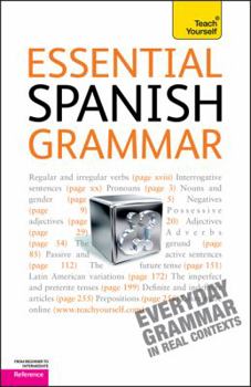 Paperback Essential Spanish Grammar Book