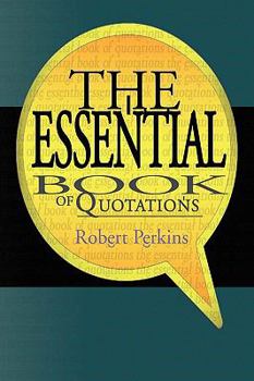 Hardcover The Essential Book of Quotations Book