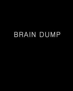 Paperback Brain Dump Journal (Blank/Lined) Book