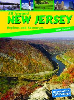 Paperback All Around New Jersey: Regions and Resources Book