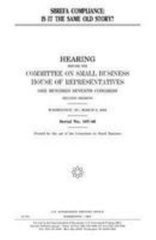 Paperback SBREFA compliance: is it the same old story? Book