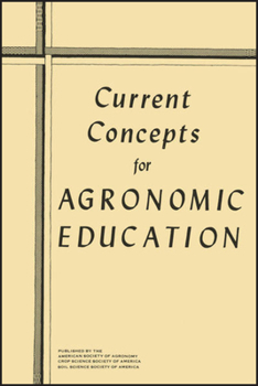 Misc. Current Concepts for Agronomic Education Book