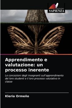 Paperback Apprendimento e valutazione: un processo inerente [Italian] Book