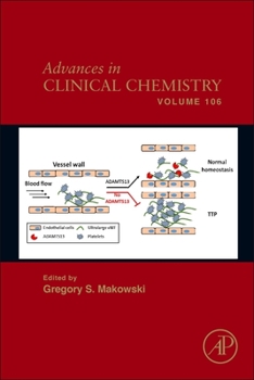Hardcover Advances in Clinical Chemistry: Volume 106 Book
