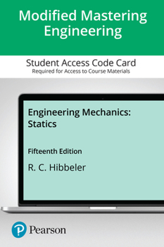 Misc. Modified Mastering Engineering with Pearson Etext -- Standalone Access Card -- For Engineering Mechanics: Statics Book