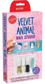 Toy Velvet Animal Nail Studio Book