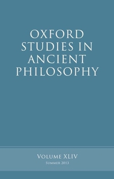Oxford Studies in Ancient Philosophy: Volume 44