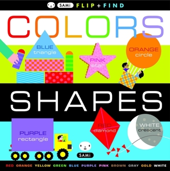 Board book Sami Flip + Find Series: Colors and Shapes Book
