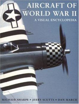 Paperback Aircraft of World War II: A Visual Encyclopedia Book