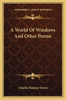 Paperback A World Of Windows And Other Poems Book