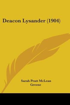 Paperback Deacon Lysander (1904) Book