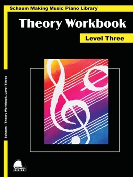 Paperback Theory Workbook - Level 3: Schaum Making Music Piano Library Book