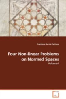 Paperback Four Non-linear Problems on Normed Spaces - Volume I Book