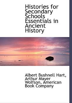 Hardcover Histories for Secondary Schools Essentials in Ancient History Book