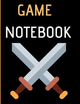 GAME NOTEBOOK: Log book for games with index   8,5X11 INCHES, 101 pages.