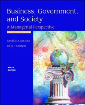 Hardcover Business , Government and Society: A Managerial Perspective, Text and Cases Book