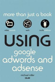 Paperback Using Google Adwords and Adsense Book