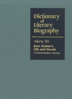 Library Binding Dlb 363: Jane Austen's Life and Novels: A Documentary Volume Book