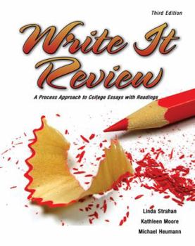 Paperback Write It Review: A Process Approach to College Essays with Readings Book