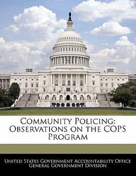 Paperback Community Policing: Observations on the Cops Program Book