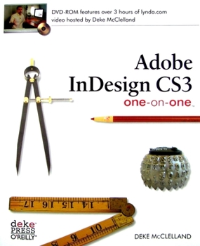 Paperback Adobe Indesign Cs3 One-On-One [With DVD ROM] Book