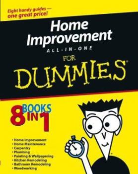 Paperback Home Improvement All-In-One for Dummies Book