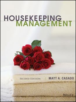 Hardcover Housekeeping Management Book