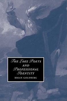 Paperback The Lake Poets and Professional Identity Book