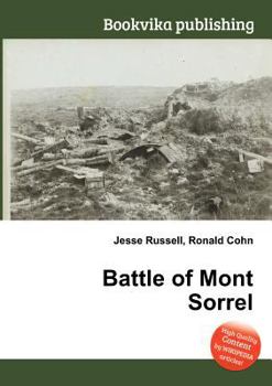 Paperback Battle of Mont Sorrel Book