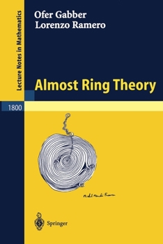 Paperback Almost Ring Theory Book