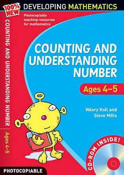 Hardcover Counting and Understanding Number - Ages 4-5: Foundation Year: 100% New Developing Mathematics Book