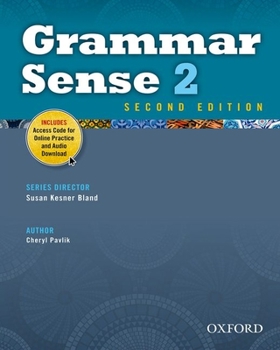 Paperback Grammar Sense 2e 2 Student Book with Online Practice Access Code Book